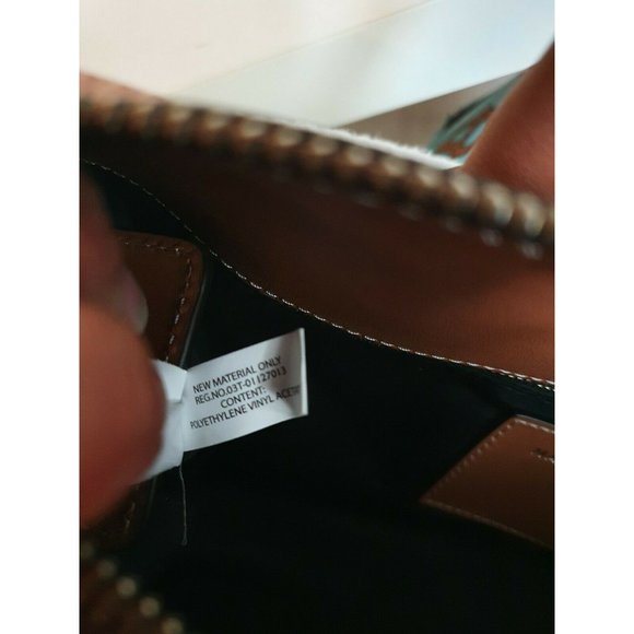 Marc Jacobs Snapshot cross body leather Hand Bag Logo braid handle brown NEW - Picture 6 of 7